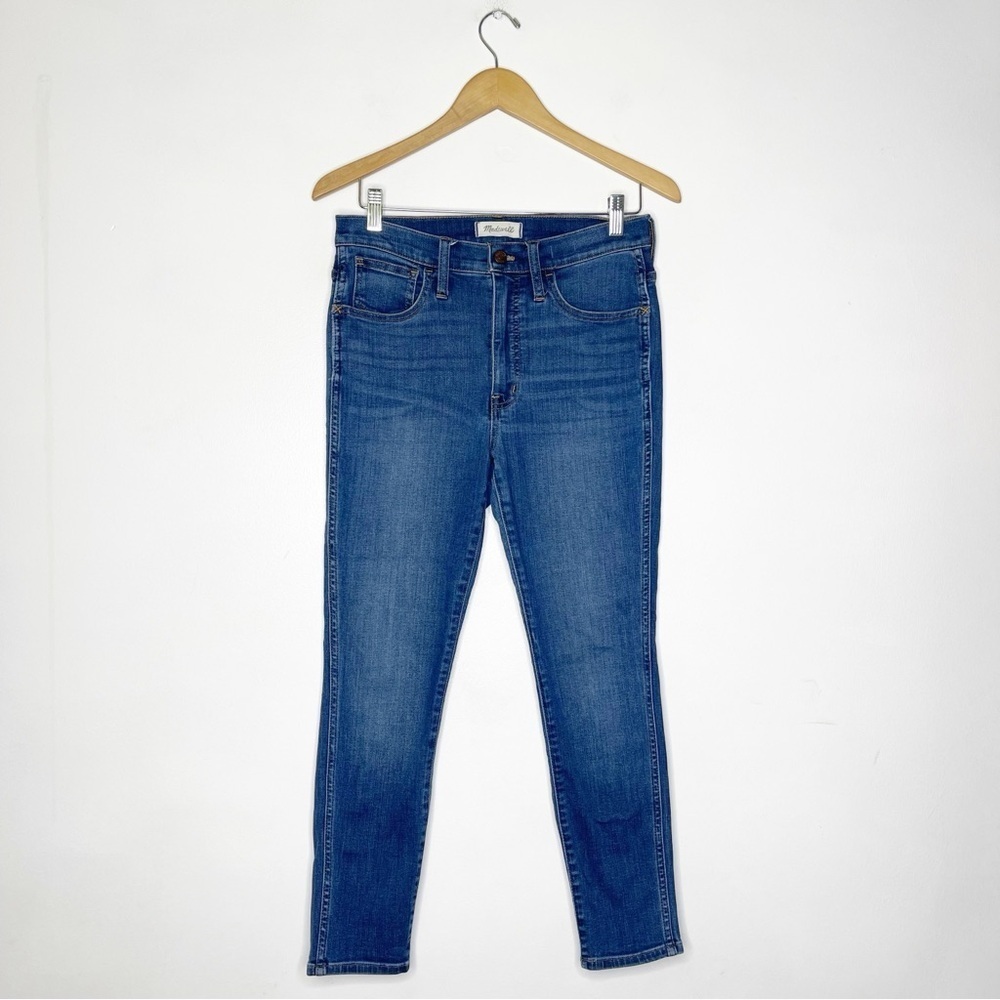 Madewell Petite High-Rise Roadtripper Supersoft Jeans in Playford Wash Size 27P